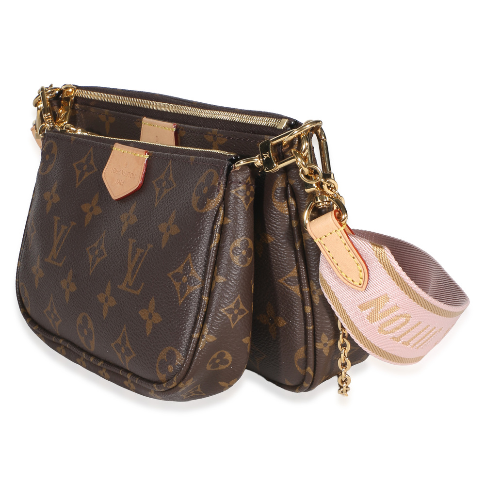Louis Vuitton Rose Clair Monogram Canvas Multi Pochette - Picture 3 of 8